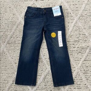 Cat & Jack Indigo Denim straight Pants size 4 NWT
